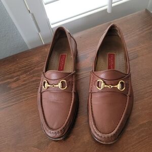 Cole Hahn Brown Leather Loafers Sz 11